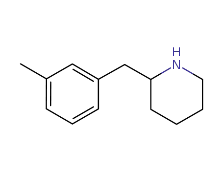 Molecular Structure of 383128-55-0 (2-(3-METHYLBENZYL)PIPERIDINE)