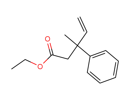 Benzenepropanoic acid, b-ethenyl-b-methyl-, ethyl ester