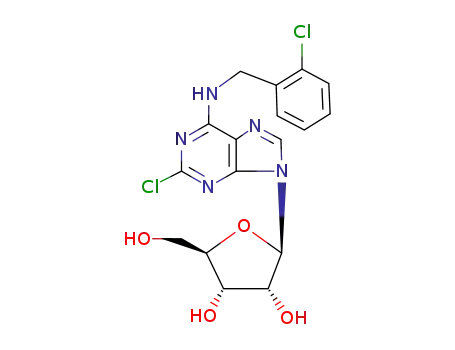 2-chloro-<i>N</i><sup>6</sup>-(2-chloro-benzyl)-adenosine