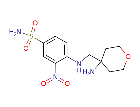 4-[[(4-cyano-4-methylcyclohexyl)methyl]amino]-3-nitrobenzenesulfonamide