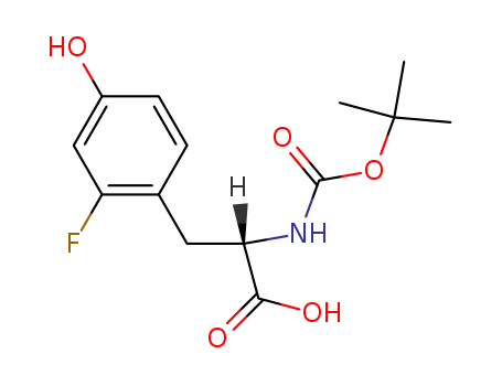 (2R)-3-(2-fluoro-4-hydroxyphenyl)-2-[(2-methylpropan-2-yl)oxycarbonylamino]propanoic acid