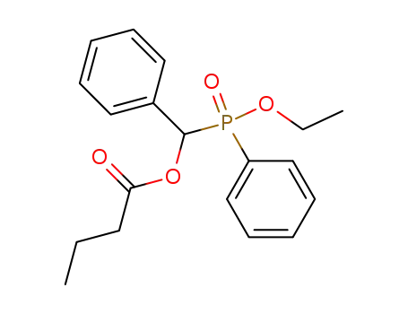 Butanoic acid, (ethoxyphenylphosphinyl)phenylmethyl ester