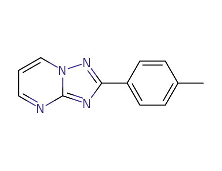 Molecular Structure of 62135-59-5 ([1,2,4]Triazolo[1,5-a]pyrimidine, 2-(4-methylphenyl)-)