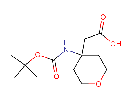 2-(4-((TERT-BUTOXYCARBONYL)AMINO)TETRAHYDRO-2H-PYRAN-4-YL)ACETIC ACID