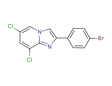 2-(4-브로모페닐)-6,8-디클로로이미다조[1,2-a]피리딘