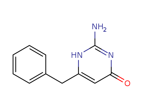 4(3H)-Pyrimidinone,2-amino-6-(phenylmethyl)- cas  717-88-4
