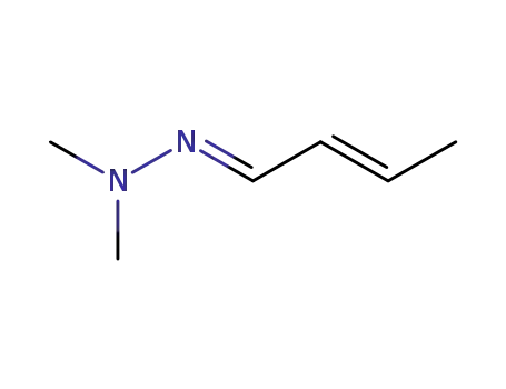 (E)-2-((E)-But-2-en-1-ylidene)-1,1-dimethylhydrazine