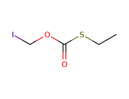 Molecular Structure of 133217-42-2 (thiocarbonic acid S-ethyl ester O-iodomethyl ester)