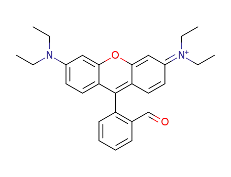 Molecular Structure of 1446244-93-4 (Rhodamine B-aldehyde)