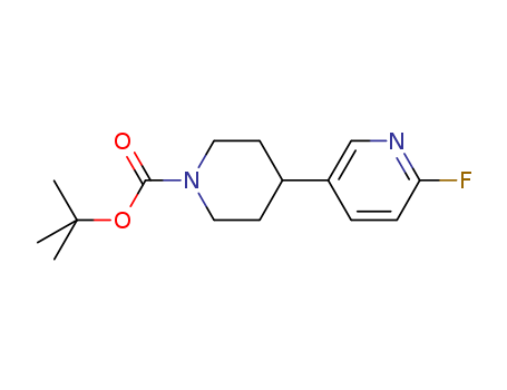 4-(6-fluoro-3-pyridinyl)-1-piperidinecarboxylic acid tert-butyl ester CAS No.741683-17-0