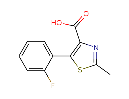 5-(2-fluoro-phenyl)-2-Methyl-thiazole-4-carboxylic acid