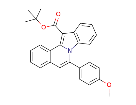 tert-butyl 6-(4-methoxyphenyl)indolo[2,1-a]isoquinoline-12-carboxylate