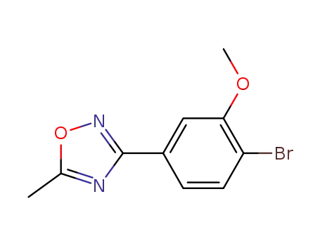 3-(4-bromo-3-methoxyphenyl)-5-methyl-1,2,4-oxadiazole