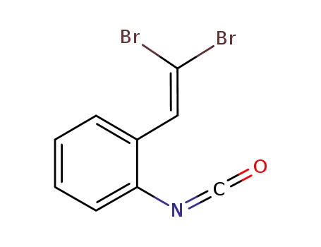 2-(2,2-dibromovinyl)-1-isocyanatobenzene