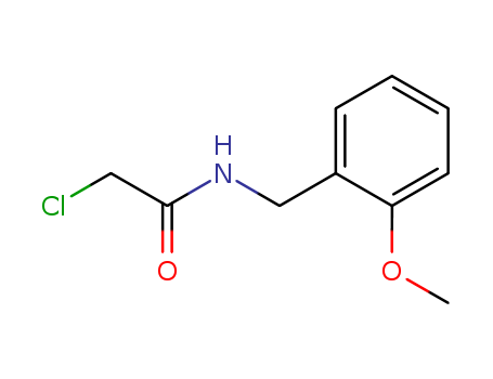 Acetamide, 2-chloro-N-[(2-methoxyphenyl)methyl]-