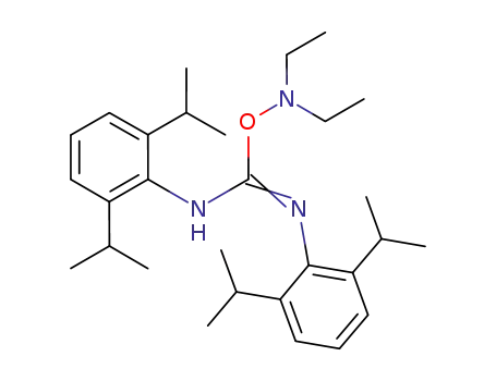 1,3-bis-(2,6-diisopropylphenyl)-2-diethylamino-isourea