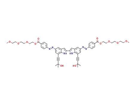C<sub>54</sub>H<sub>60</sub>N<sub>6</sub>O<sub>12</sub>