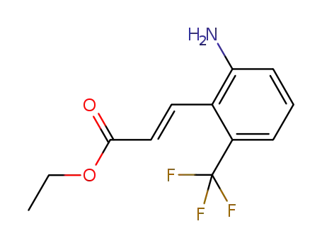 ethyl (E)-3-(2-amino-6-(trifluoromethyl)phenyl)acrylate