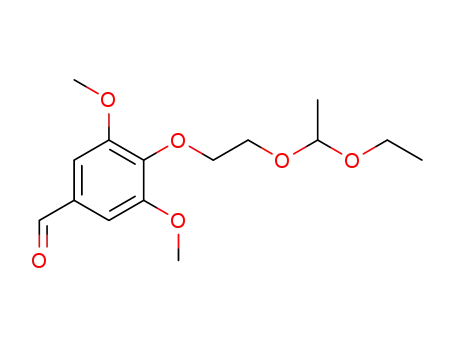 Benzaldehyde, 4-[2-(1-ethoxyethoxy)ethoxy]-3,5-dimethoxy-