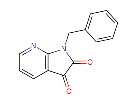 1-Benzylpyrrolo[2,3-b]pyridine-2,3-dione