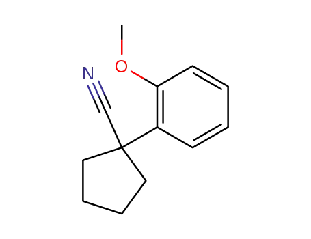 1-(2-methoxyphenyl)cyclopentane-1-carbonitrile
