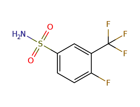4-플루오로-3-트리플루오로메틸벤젠설폰아미드