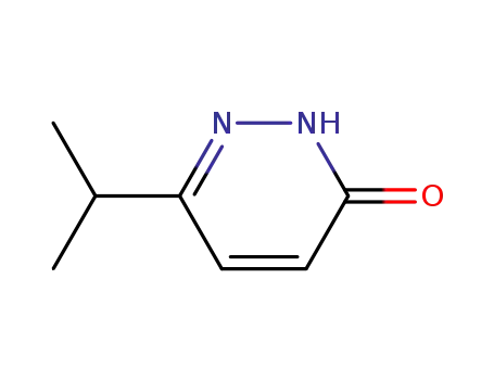 Molecular Structure of 570416-36-3 (3(2H)-Pyridazinone,6-(1-methylethyl)-)