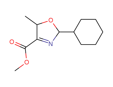 methyl 2-cyclohexyl-5-methyl-2,5-dihydrooxazole-4-carboxylate