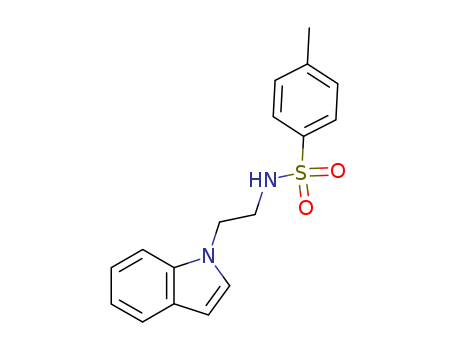 Benzenesulfonamide, N-[2-(1H-indol-1-yl)ethyl]-4-methyl-