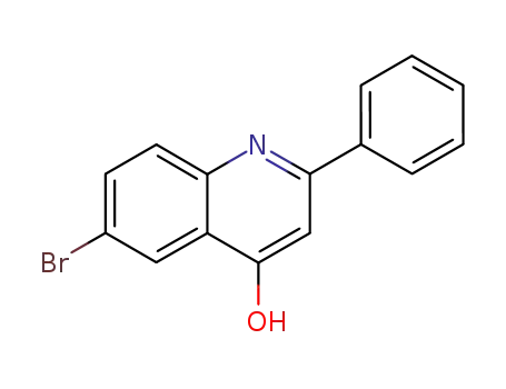 Molecular Structure of 20364-59-4 (6-BROMO-4-HYDROXY-2-PHENYLQUINOLINE)