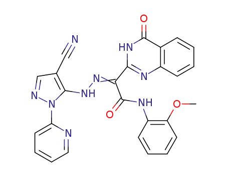 C<sub>26</sub>H<sub>19</sub>N<sub>9</sub>O<sub>3</sub>