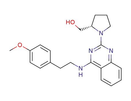 (2S)-(1-(4-(4-methoxyphenethylamino)quinazolin-2-yl)pyrrolidin-2-yl)methanol