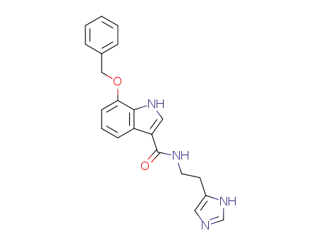 N-[2-(1H-imidazol-5-yl)ethyl]-7-(benzyloxy)-1H-indole-3-carboxamide