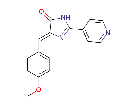 (Z)-4-(4-methoxybenzylidene)-2-(pyridin-4-yl)-4,5-dihydro-1H-imidazol-5-one