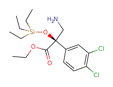 C<sub>17</sub>H<sub>27</sub>Cl<sub>2</sub>NO<sub>3</sub>Si