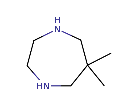 Molecular Structure of 67744-49-4 (6,6-DIMETHYL-1,4-DIAZEPANE)