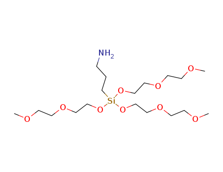 9,9-Bis(2-(2-methoxyethoxy)ethoxy)-2,5,8-trioxa-9-siladodecan-12-amine