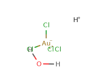 hydrogen tetrachloroaurate (III) hydrate