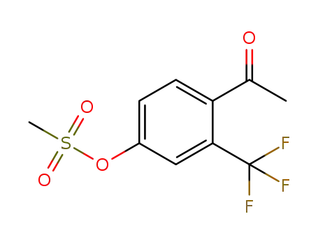 methanesulfonic acid 4-acetyl-3-trifluoromethyl-phenyl ester