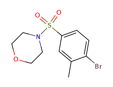 4-((4-Bromo-3-methylphenyl)sulfonyl)morpholine