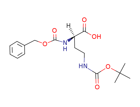 N-α-Carbobenzoxy-N-γ-t-butoxycarbonyl-D-α,γ-diaminobutyric acid