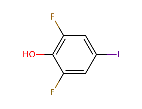 Molecular Structure of 950858-06-7 (2,6-DIFLUORO-4-IODOPHENOL)