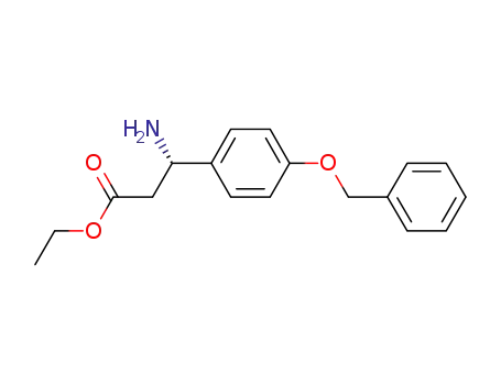 ethyl 3-amino-3-(4-(benzyloxy)phenyl)propanoate