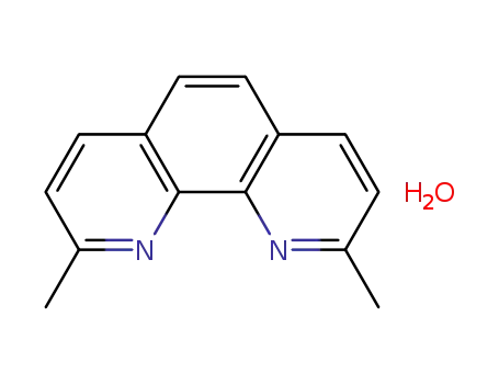 Molecular Structure of 34302-69-7 (2,9-DIMETHYL-1,10-PHENANTHROLINE HEMIHYDRATE)