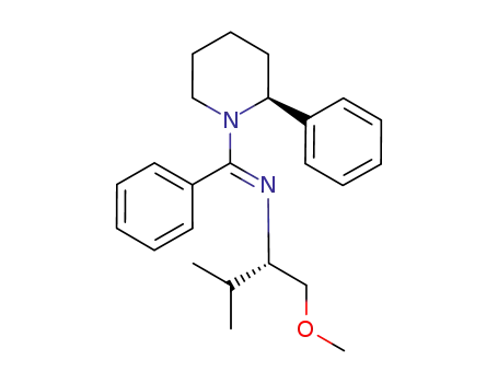 N-[(1S)-1-(methoxymethyl)-2-methylpropyl]-N-{(1E)-phenyl[(2S)-2-phenylpiperidin-1-yl]methylene}amine