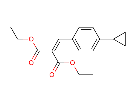 diethyl 2-(4-cyclopropylbenzylidene)malonate