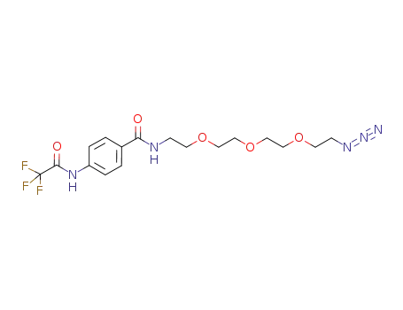 Molecular Structure of 1207170-36-2 (C<sub>17</sub>H<sub>22</sub>F<sub>3</sub>N<sub>5</sub>O<sub>5</sub>)