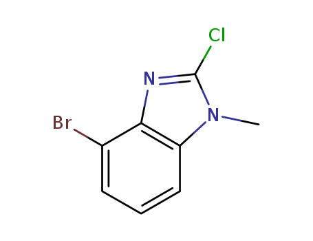 4-Bromo-2-chloro-1-methyl-1H-benzimidazole(1240610-45-0)