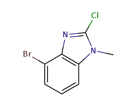 4-브로모-2-클로로-1-메틸-1H-벤즈이미다졸