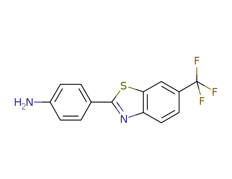 4-[6-(trifluoromethyl)-1,3-benzothiazol-2-yl]aniline